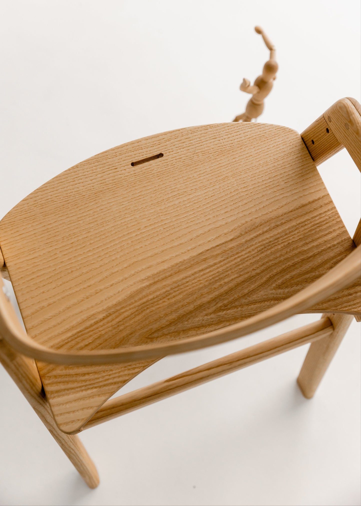 Growing wooden chair for kids