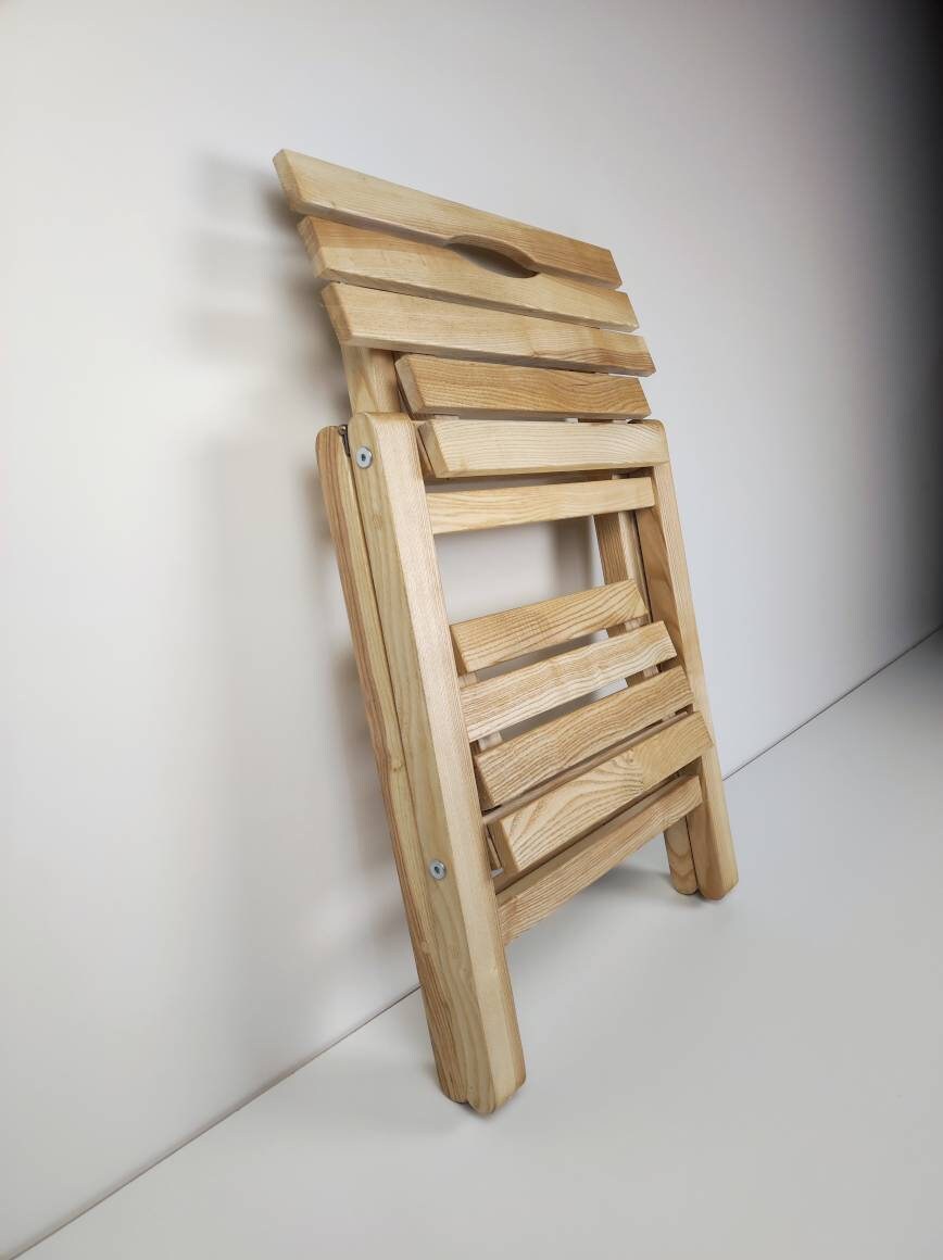 Foldable Woooden Step Stool (2-step Ladder)